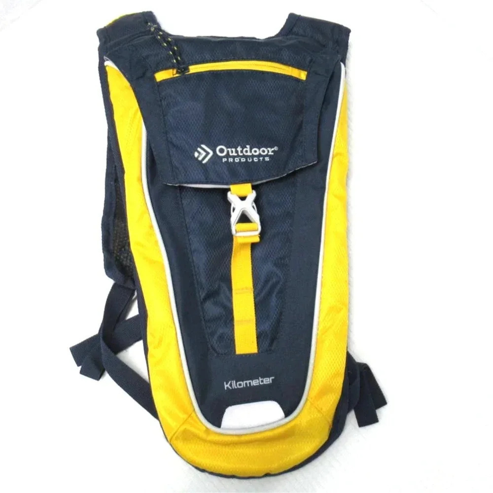 Outdoor Products Kilometer 8.0 2 Liter Mist Hydration Backpack Navy Yellow30